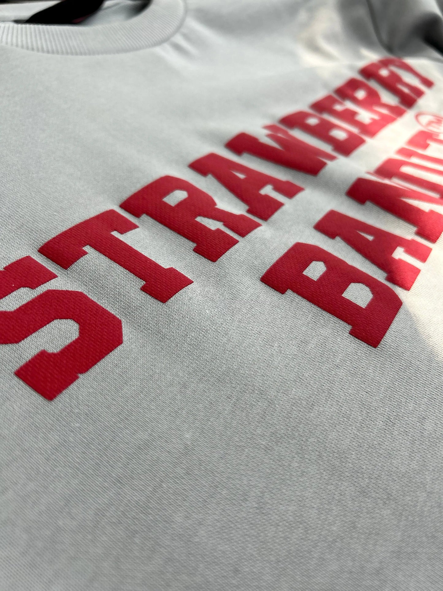 ‘STRAWBERRY BANDIT’ Adult Crewneck Strawberry Bandit