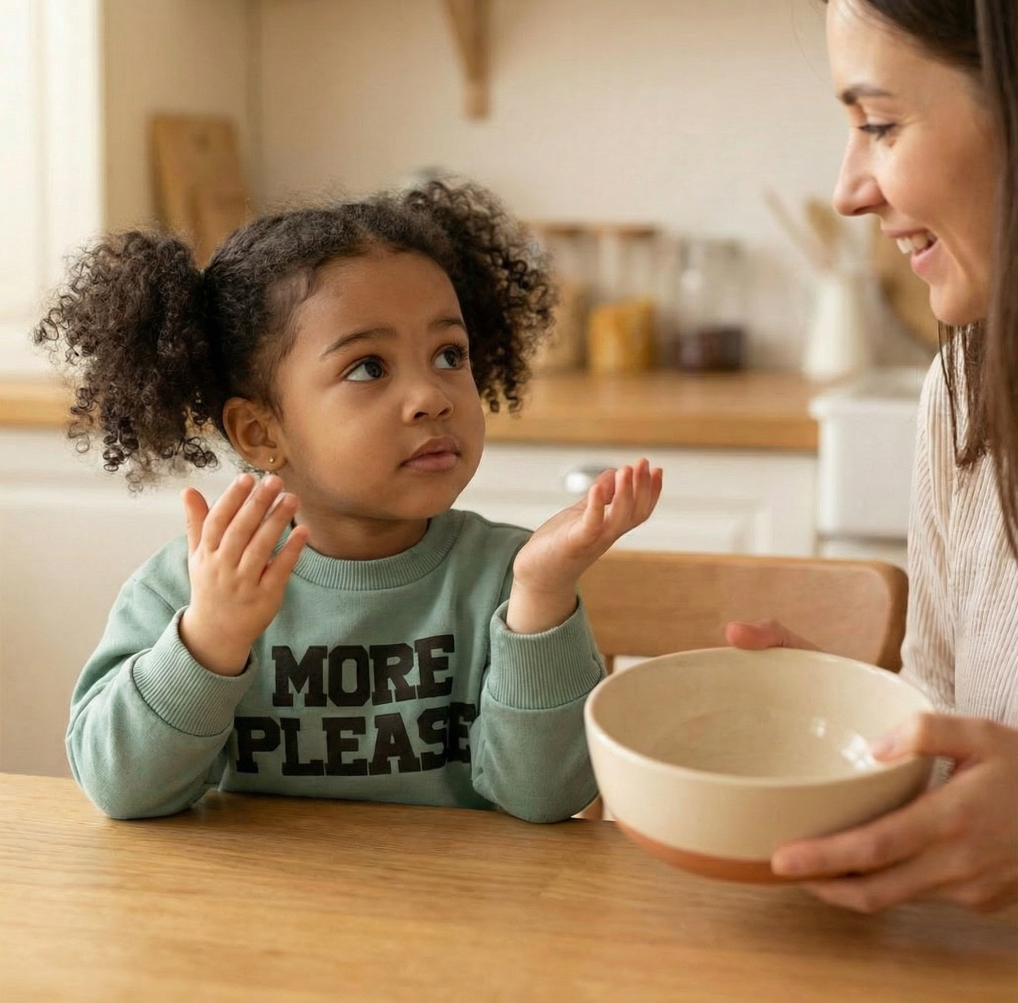 MORE PLEASE Crewneck: Green Bay