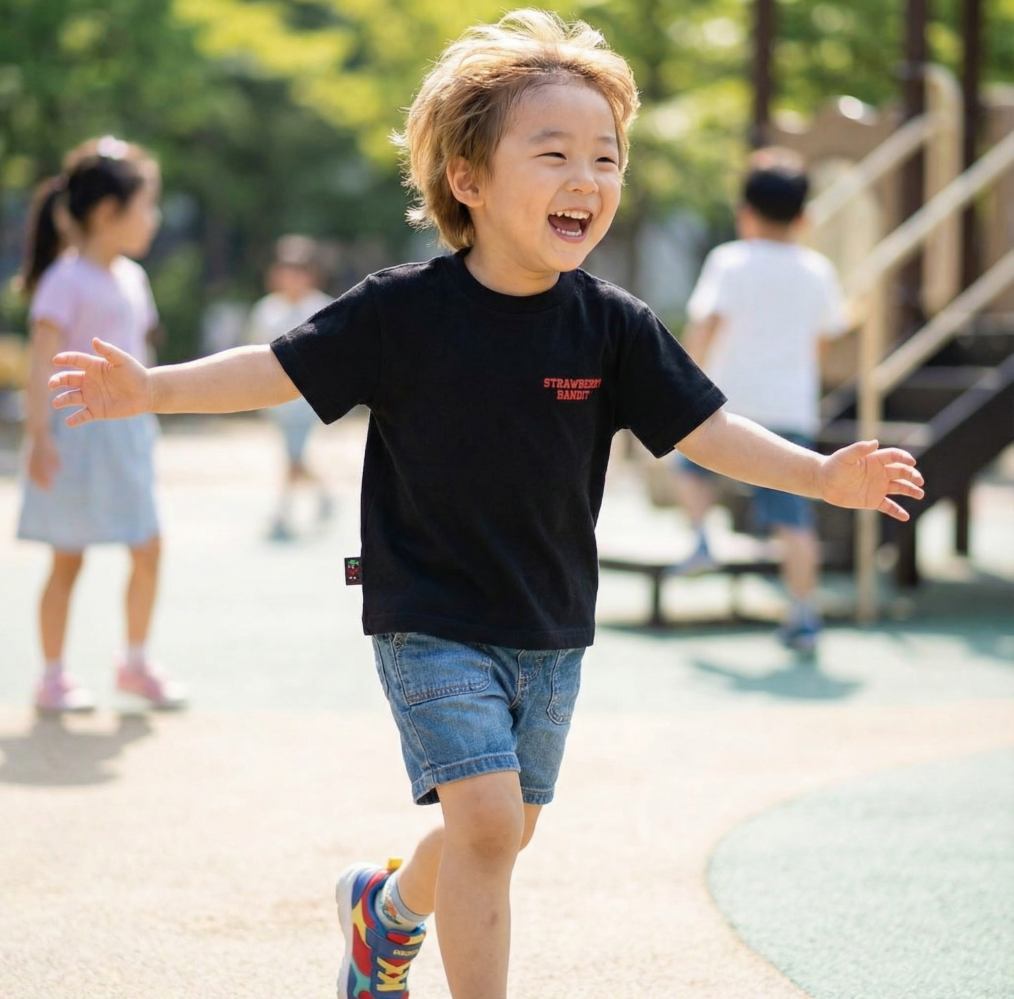 The Foundation Tee: Midnight Black