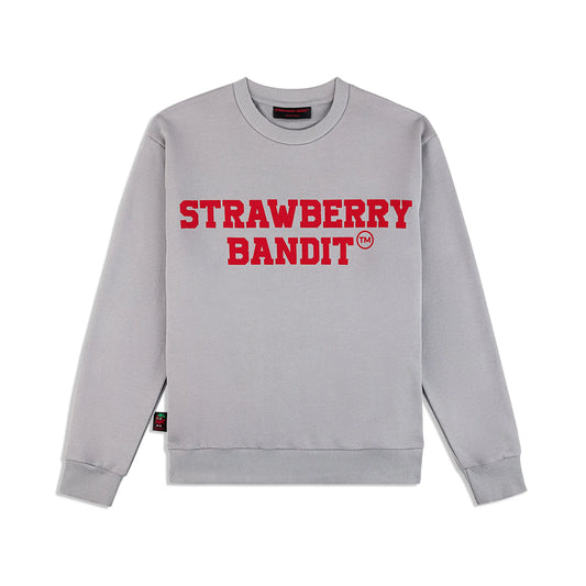 ‘STRAWBERRY BANDIT’ Adult Crewneck Strawberry Bandit